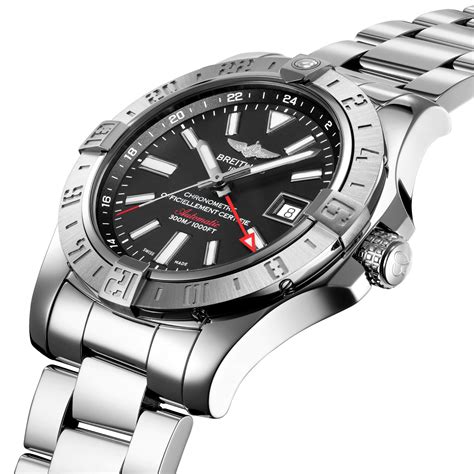 breitling men's avenger chronograph gmt|Breitling Avenger chronometer.